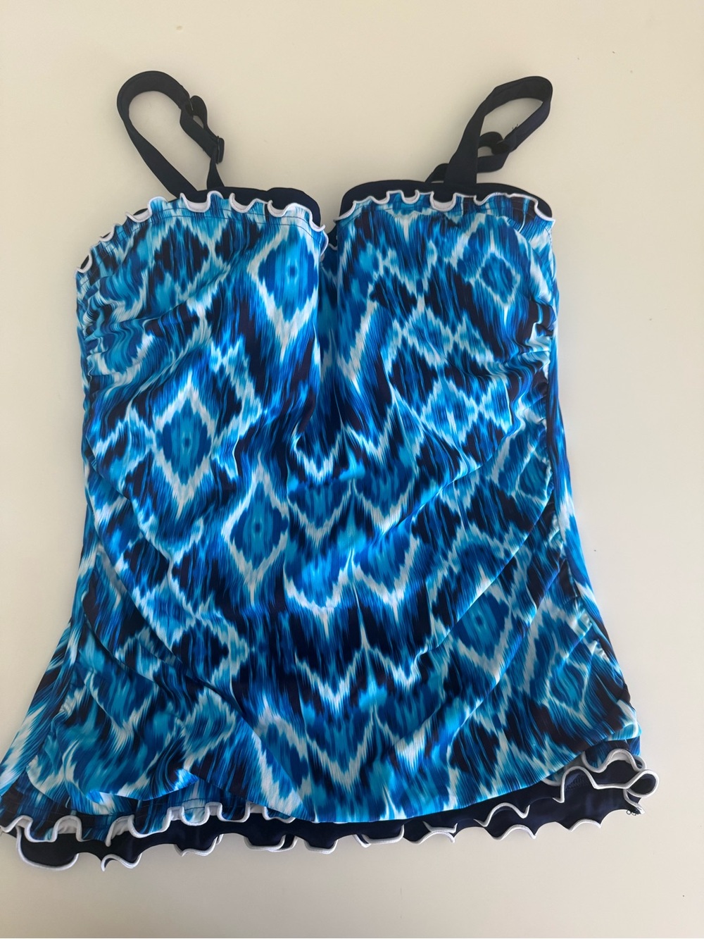Profile by Gottex Women's Ocean Blues D-Cup Tankini, 32D - Picture 2 of 6